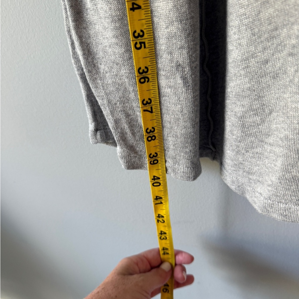 Free People Gray Button-Front Knit Midi Dress - Picture 7 of 9